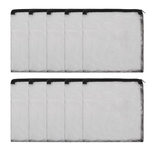 Aquarium Filter Media Bags, Fish Tank Fine Mesh Bag with Zipper Reusable Versatile 4 x 4 Inch, (Black, 10Pcs), Intended for Fish Tank/Aquarium/Pond/Activated Carbon/Ceramic Rings - color: white, size: 4 x 4 in