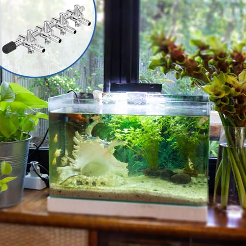 3 Pack 4-Way Aquarium Stainless Steel Air Flow Control Lever Valve with Airline Tubing Connector for Air Pumps Fish Tank Multi-Port Distributor Splitter - style: 4-Way