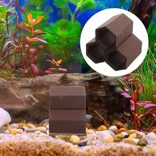 VICASKY Shrimp Cave Decor Aquarium Pottery Hideaway Tube for Spawning Shelter Fish Tank Accessories Breeding Habitat Ornament