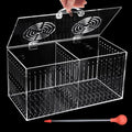 Magnet Acclimation Box for Saltwater Fish Quarantine Aquarium Isolation Box for Aquarium Fish Anemone Reef Coral - size: 11.8Inch*5.9 Inch*5.9 Inch