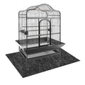Bird Cage Floor Mat, 30x36 Inch Waterproof Under Pet Cage Liner Mat for Kennel Training, Reptile Aquariums, Non-Slip Felt Mat to Protect Floors