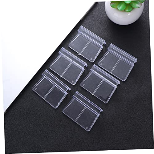 10pcs Acrylic Fish Tank Cover Holder Bracket Transparent Support for Aquarium Lids Practical Rack for Tank Plates