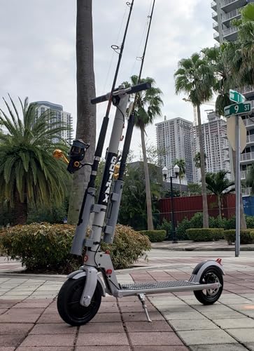 Riveted Rod Holder | Gray | Gimbal Pin for Nets, Gaffs, and Offshore Fishing Rods
