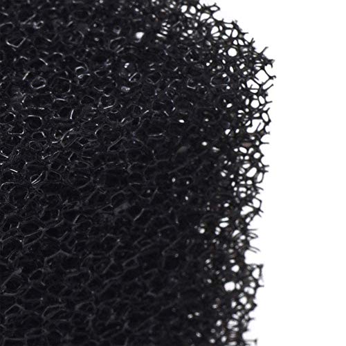 Hipanda Filter Foam Sponges, Bio Sponge Filter Media Pad, Cut-to-Size Foam for Aquarium Fish Tank (7.5" x 4.7" x 2.75") - size: 7.5" x 4.7" x 2.75"
