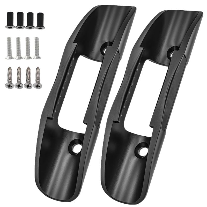 SUP Paddle Holder Clips with Screws, Fishing Net Clip & Kayak Paddle Clip Deck Mounted Universal - 2 Pack