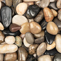 5lbs Mix Natural River Rocks, High-Polished Pebbles for Plants Garden, 1-2 inch Decorative Mix Stones, Ideal for Fish Tank, Vases, Crafting, Home Decor and Garden Landscaping Rocks,Mix - size: 5 Pounds, style: Mixed