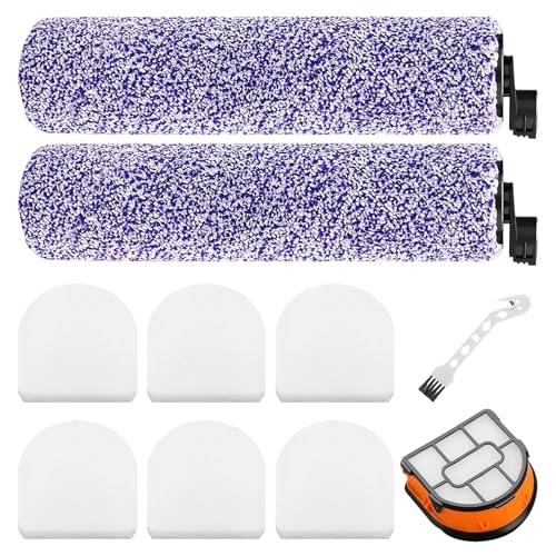 HydroVac Replacement Brush Roller Filter: for Shark WD101 WD201 WD100 WD200 AW201 WD200C WD201C WD101C AW261 WD160 Hydrovac XL 3-in-1 Vacuum Cleaner, Cordless Pro XL Vacuum, Part WDFF1 WDB1