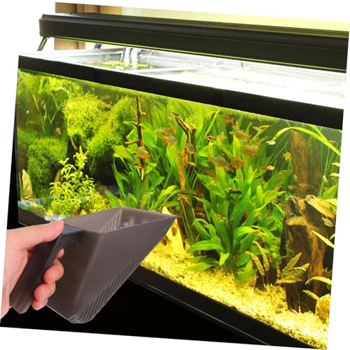 Aquarium Gravel Sand Shovel Fish Tank Scoop Sifter Sturdy Plastic Tool for Cleanup