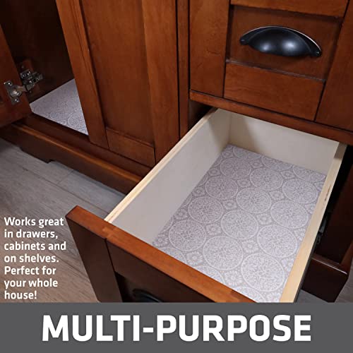 Drymate Premium XL Under Sink Mat, Waterproof Cabinet Protection Mats for Kitchen & Bathroom, Absorbent Shelf Liners, Slip-Resistant, Non-Adhesive, Machine Washable (USA Made)(24”x59”)(Tan) - color: Tan Global, size: 24"W x 59"L
