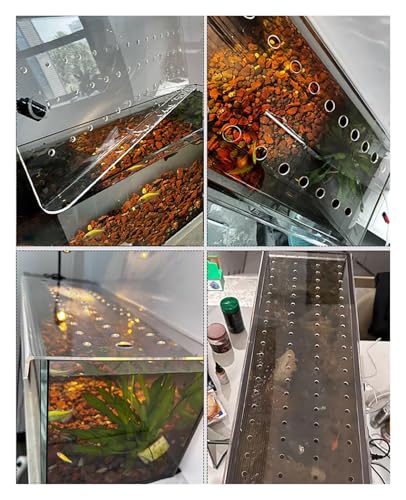 Fish Tank Lid 32x14 36x18in, Clear Acrylic Aquarium Cover, Cuttable Anti Jump Fish Tank Cover, Adapted to Various Sizes(36x18in/91.44x45.72cm) - size: 36x18in/91.44x45.72cm