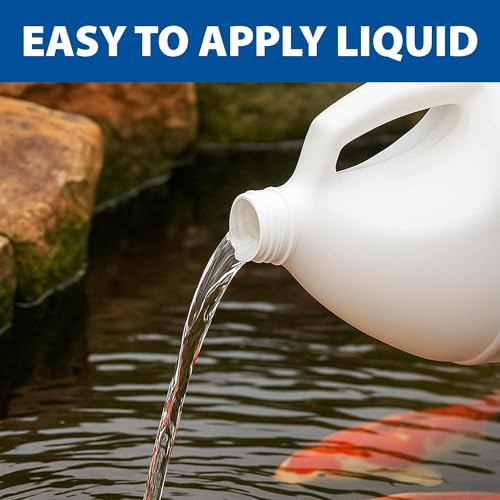 The Pond Guy LiquidClear Beneficial Bacteria Pond Cleaner for Outdoor Water Gardens & Small Ponds, Cloudy Water Reducer, Fish & Plant Safe, 32 Ounce - size: 32 Ounce