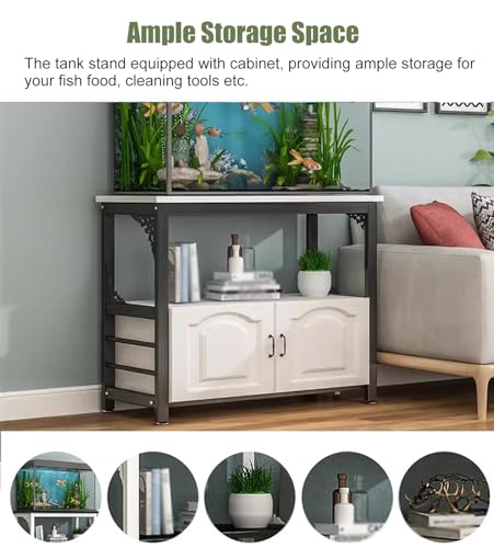 10 20 30 Gallon Fish Tank Stand Holder Modern Aquarium Stands Breeder Tank Stand Rack Reptile Tank Stand Holder（#7-50x30x70cm） - color: #7, size: (LxWxH)50x30x70cm