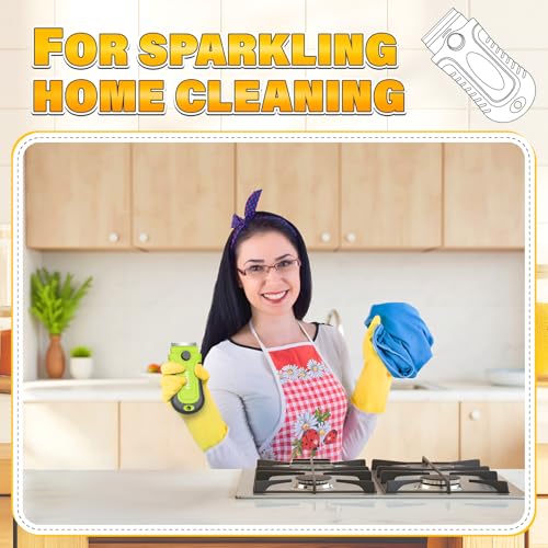 DIYSELF 2 Pack Razor Blade Scraper with 30 Pcs Spare Blades, Heavy Duty Scraper Tool, Scraper for Cleaning, Glass Top Stove, Paint Scraper, Razor Scraper, Glass Scraper, Oven Scraper - color: Green, size: 2 Pack