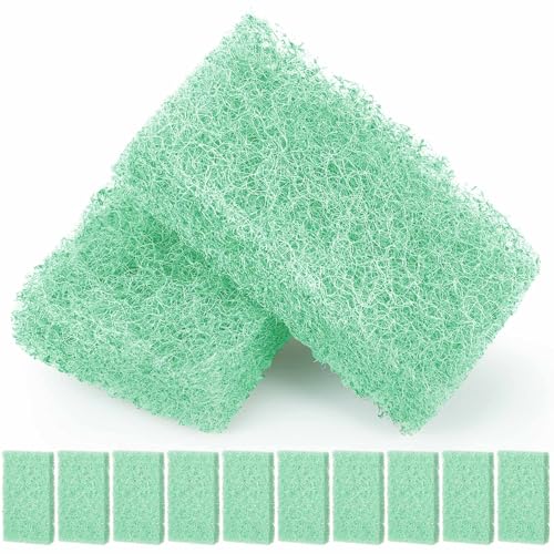 Threlaco 12 Pcs Phosphate Remover Inserts Compatible with Flex/spec/evo, Flex 32.5 Media, Replacement Aquarium Filter Media for Freshwater and Saltwater Aquariums, Removing and Reducing Phosphate - color: Green