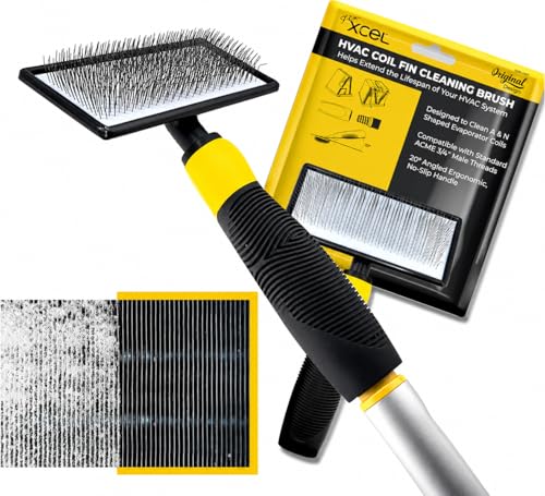 HVAC Coil Cleaner Brush for AC Evaporator & Condenser Coil Cleaning