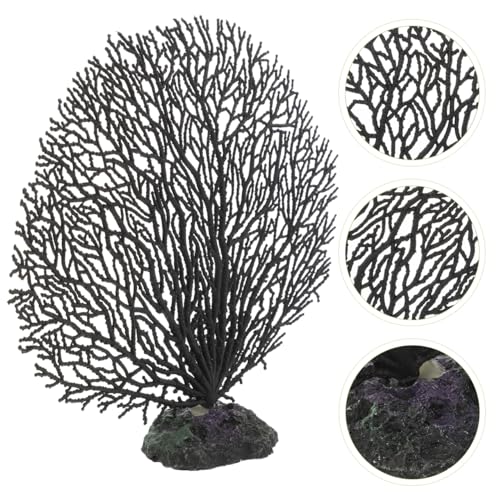 balacoo Faux Coral Decor for Aquarium Fish Tank Delicate Artificial Coral Plant 7.08In Desktop Tank Plant for Home and Office Landscape Decoration