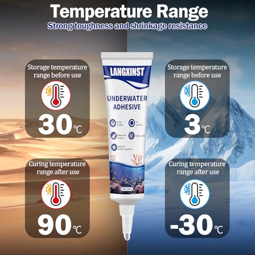 Aquarium Safe Silicone,Aquarium Silicone Transparent Underwater Sealant Waterproof, Strong Adhesion, Excellent Flexibility, Suitable for Underwater bonding in Aquariums (120ml) - size: 120ml