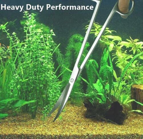 A2Z-Aquascaping Maintenance Tools Accessories,Anti-Rust Stainless Steel Tweezers Scissors Spatula for Aquarium Tank Clean, Fish Tank, Bonsai, Algae Scrapers (Set of 5 Pcs in A Case) - size: Set of 5 Pcs in A Case
