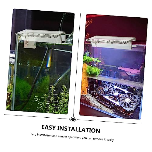 GALPADA Aquarium Tool Organizer Storage Bays Plant Maintenance Tool Holder Lightweight