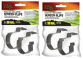 Zilla (4 Pack) Reptile Terrarium Covers Non-Locking Screen Clips, 30G+