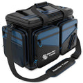 Reaction Tackle Fishing Tackle Bag – Salt Water Resistant Fishing Bag, 1000D PVC Waterproof Material, Tackle Box Organizer with Dividers for 3600 or 3700 Trays - color: C: Large Bag (without trays)