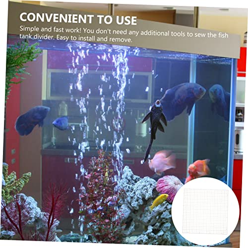 Happyyami 6pcs Fish Tank Divider Isolation Board Aquarium Filtering Plates for Fish Tank Accessory Separation