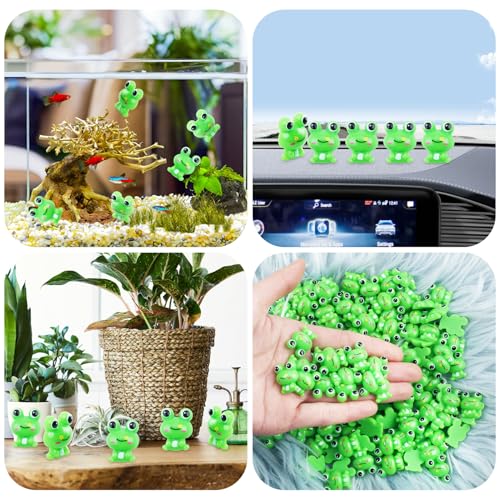 Tmtains Slime Charms Kawaii Resin Charms 3D Cute Nail Charm Mini Flatback Luminous Animal Charm Bulk Resin Jewelry Making Turtle Embellishments Supplies for Cell Phone Scrapbooking DIY Crafts - color: De 120Pcs Resin Frog
