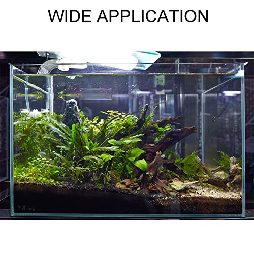MroMax 32mm/1.26" ID PVC Aquarium Water Pipe Connector Joint Straight Tubes Hose Connector Fish Tanks Accessories 3pcs
