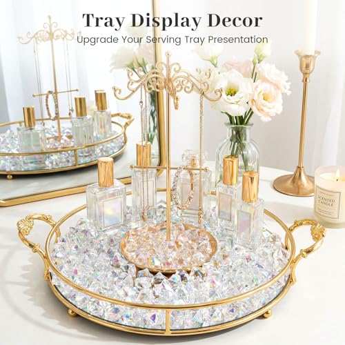 DomeStar Iridecent Fake Ice, 150PCS Sparkling Vase Fillers Fake Diamonds Clear Gem Stones DIY Crafts Wedding Table Scatter Decoration - color: Bright Clear