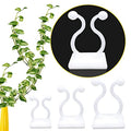 Plant Clips-Plant Climbing Wall Fixture Clips 110PCS, Invisible Clips For Climbing Plants，Self-Adhesive plant wall clips For Plant Support, Sticky Plant Fixture Clips Plant Holder For Pothos - size: White clip