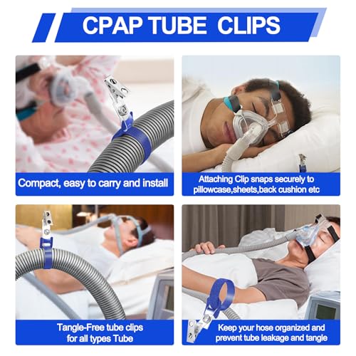 CPAP Cleaning Kit, CPAP Cleaner & CPAP Hose Cleaner Brush for CPAP Machine | CPAP Tube and Mask Cleaning Brush,CPAP Accessorie Supplies，CPAP Hose Cleaner Brush，Universal Fit For 15mm & 22mm CPAP Tubes