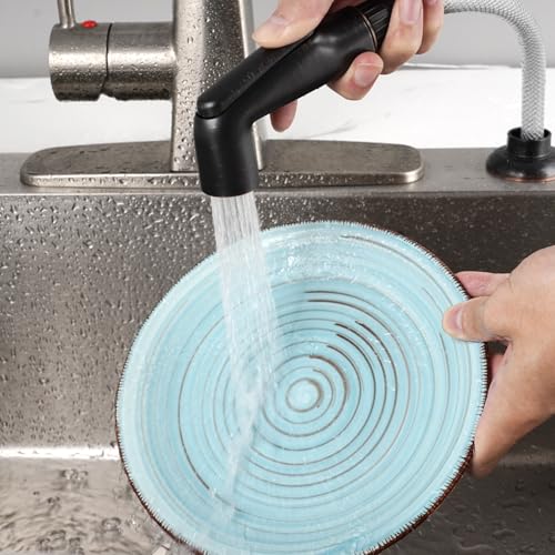 Universal Fit Kitchen Faucet Sprayer Attachment/Hose/Holder Set Compatible with Moen/Delta Faucet Sprayer Replacement, Kitchen Sink Side Sprayer Head, Oil Rubbed Bronze - color: Oil Rubbed Bronze