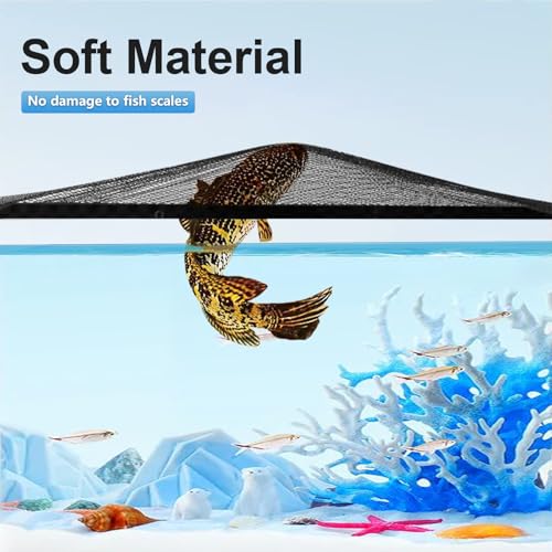 Magnetic Fish Tank Lid, DIY Mesh Aquarium Cover for Jumping Fish, 37 x 18 in