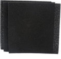 Cut to Fit Activated Carbon Media Pad, Pre Filter Carbon Sponge for Aquarium, Fish Tank, Pond, Reef Canister (9.8 x 9.8 x 0.4 inch 3pcs)
