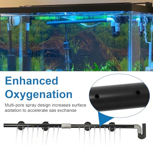Aquarium Spray Bar Kit AHGA234 - Compatible with Hagen Fluval 06 & 07 Series Canister Filters, Optimize Water Flow, Aquarium Water Inlet Outlet Tube Kit for Freshwater/Saltwater Aquariums