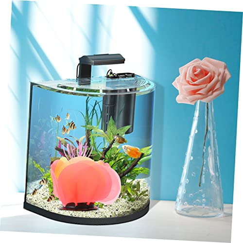 Milisten Colorful Water Lily Decoration for Aquariums Lifelike Aquatic Plant Ornament for Fish Tanks for Freshwater and Environments