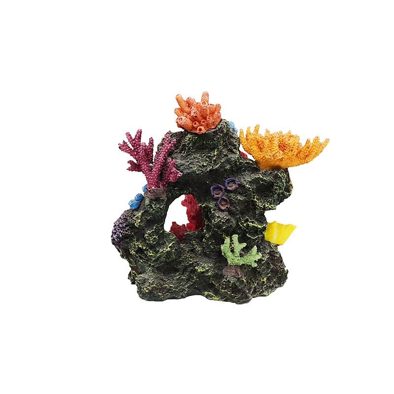 Large-Sized Colorful Coral Reef - Stunning Marine Tank Decoration, Ideal Aquarium Ornament for Ornamental Fish, Exquisite Fish Tank Landscaping Craft