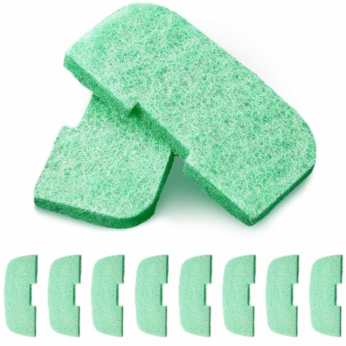 Threlaco 10 Pack Compatible with Fluval 106/206/107/207 Phosphate Remover Pads, Aquarium Canister Filter Media Replacement Pads for Fish Tank (Green) - color: 106/107/206/207 Phosphate Remover