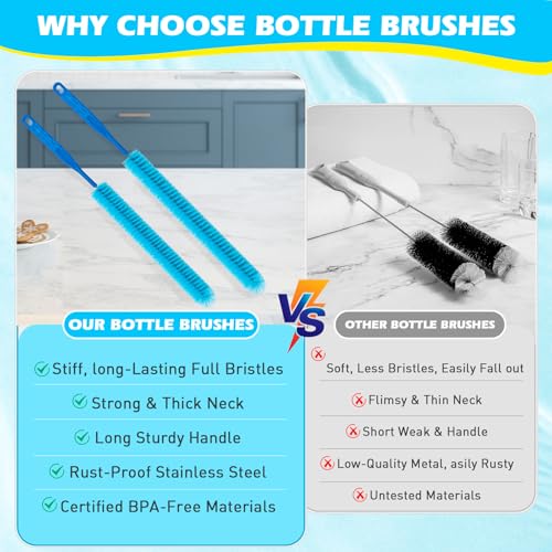 Dryer Vent Cleaner Brush, Lint Remover&Drain Snake for Trap Filter Cleaning | Flexible Long Cleaning Brush for Dryer Vent Lint Removal, Drain Snake Unclogger and Trap Filter Deep Cleaner Kit