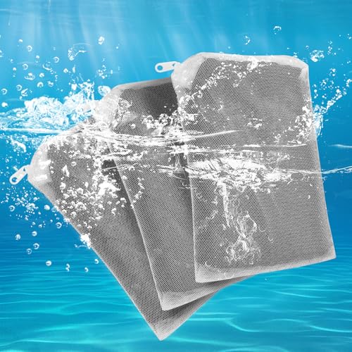 3 Pack 8 Oz Pro-C Mixed Aquarium Canister Filter Media Bag (Activated Carbon + Zeolite) for Penn-Plax Cascade Filter Parts, Also fits Eheim ECCO, Eheim Pro/Pro II, AquaClear 500 and FilStar Canisters