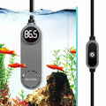 boxtech Small Fish Tank Heater - Mini Aquarium Heater, 50w Submersible Turtle Heater with Adjustable Temperature External Controller for 3 to 12 Gallon Betta Aquarium Tanks - size: 50w for 3 to 12 gallon tank