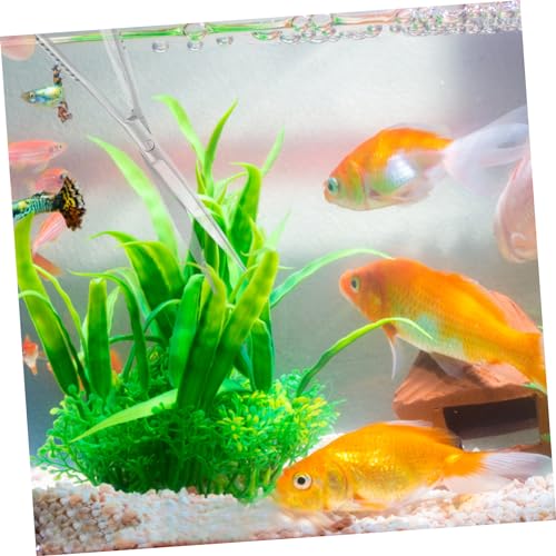 TOYANDONA Aquarium Spring Scissors Professional Aqua Plant Clipper for Cleaning and Trimming Water Grass Accessories Fish Tanks Durable and Flexible Design