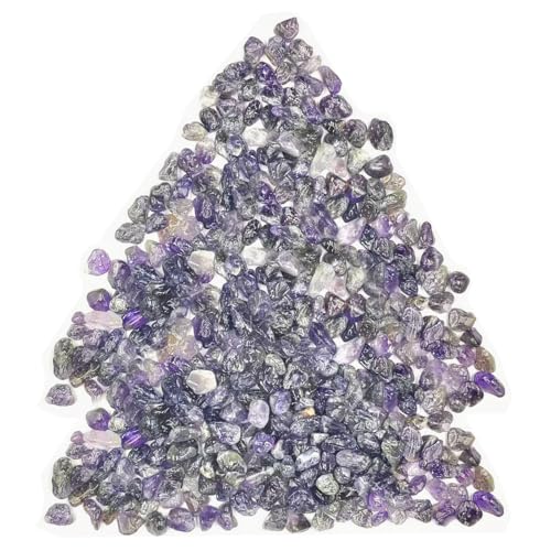 0.45 LB Polished Agate Stones Natural Decorative Rocks for Outdoor Decoration Home Decoration Fish Tank Vase Filler DIY Handmade Bamboo Succulents Cactus (Dreamy Purple) - color: Dreamy Purple