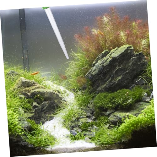 GANAZONO Aquarium Water Change Kit Manual Cleaning Tool Set Feeder Gravel Vacuum and Cleaning Tubes for Small Fish Tanks
