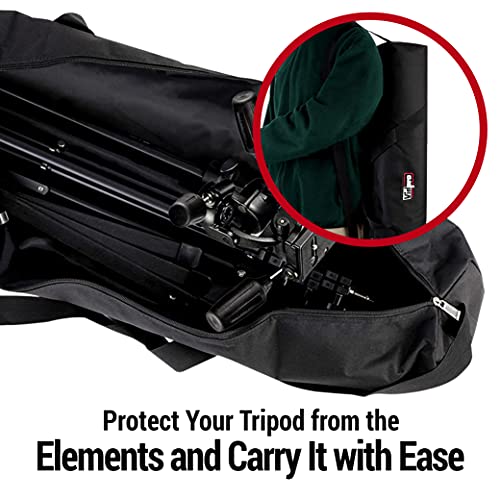 VidPro 35 inch Tripod Carrying Case with Strap for Bogen-Manfrotto, Sunpak, Vanguard, Slik, Giottos and Gitzo Tripods - size: 35" Long