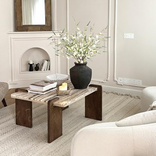 Melorca&Guilla Artificial Plants,6PCS 47" Green Eucalyptus Faux Branches for Vase,Faux Greenery Stems Fake Plants for Shop Garden Office Home Décor (6, Greenery Stems) - color: Greenery Stems