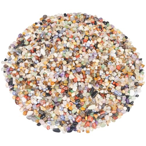 Fish Tank Decor,Landscaping Pebbles, River Rocks Decorative Ornamental Pebbles, DIY Smoothed Rocks for Potted Plant Resin Art Vase Fillers Aquarium Gravel Rocks (Mixed Color, 10 Pounds) - color: Mixed color, size: 10 Pounds