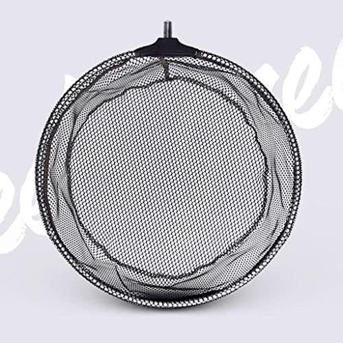 Round Frame Nylon Fishing Landing Net Head Replacements for Catching Releasing