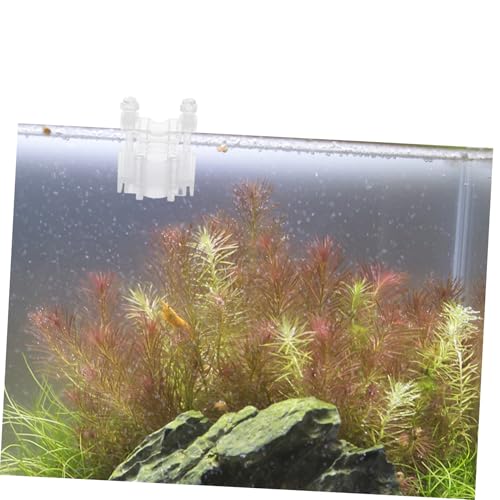 Mikikit Sturdy Water Hose Holder Durable Water Pipe Clamp for Fish Tank Hose Fixator Easy Installation and Removal for Aquarium Supply and Equipment Fixation