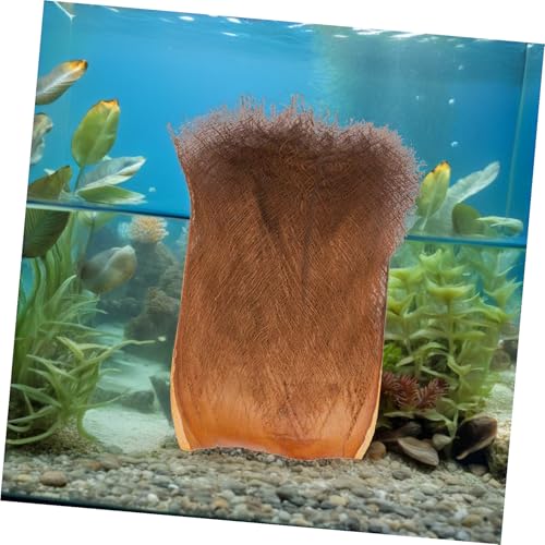 ABOOFAN 5 Sheets Natural Palm Tree Bark for Garden Background Realistic Artificial Bark Decor for Plants and Aquarium Fish Fry Hatching Home Office Greenery Enhancement